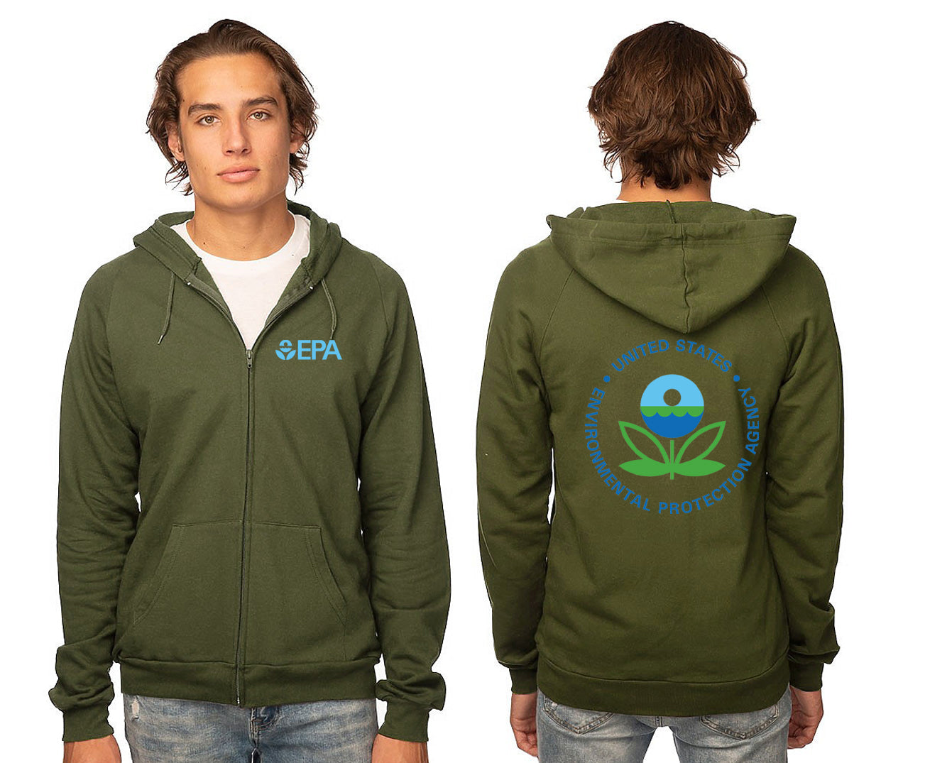 EPA Organic Zip Hoodie